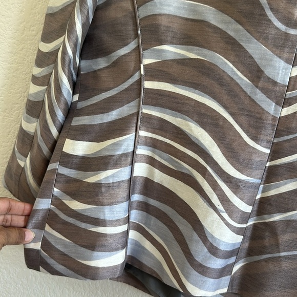 Lafayette 148 Striped Evening Jacket - Picture 7 of 9